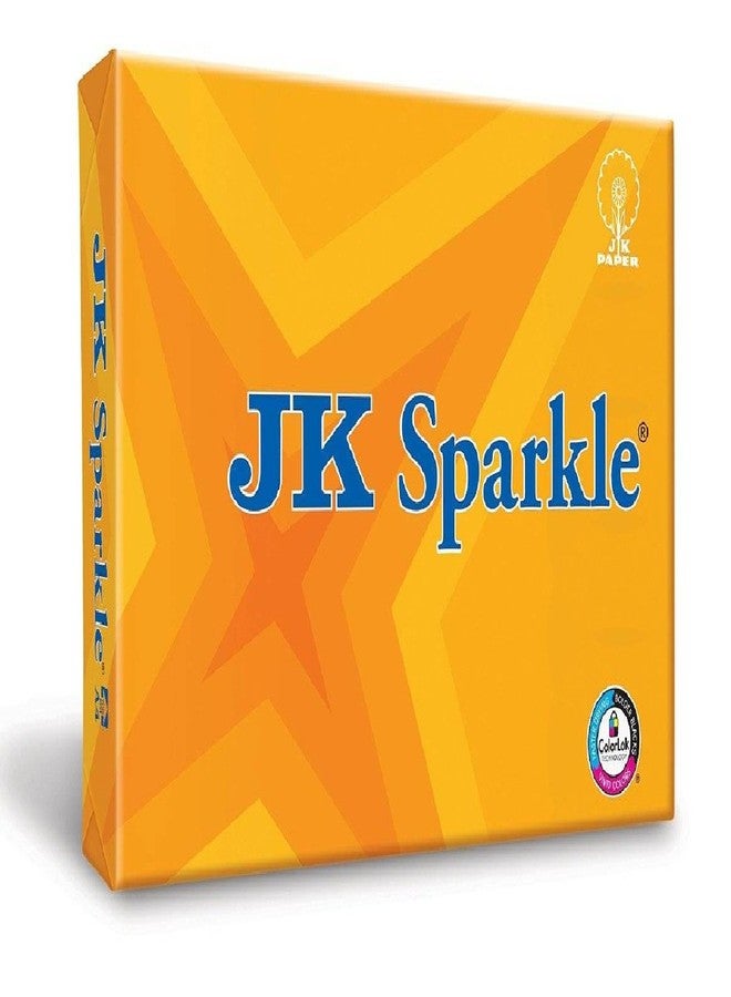 ورق JK Sparkle - مقاس A4، 70 جرامًا للمتر المربع، رزمة واحدة، 500 ورقة