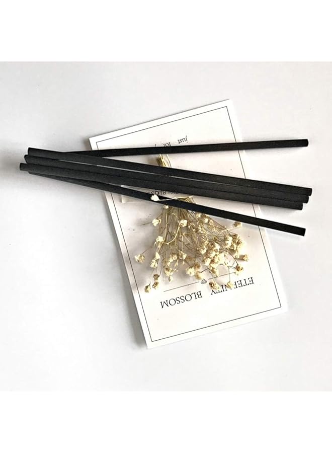 إيروريكس 50 قطعة 22 سم 8.6 بوصة أعواد بديلة سوداء لإعادة التعبئة لرائحة العطر للعلاج بالروائح العطرية للزيوت العطرية الداخلية - Image 2