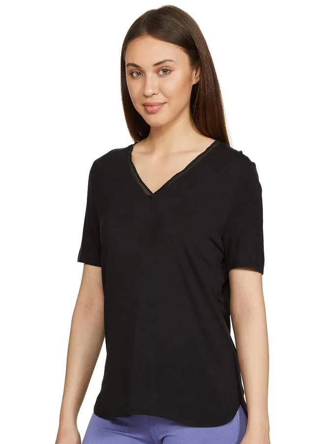 Triumph Triumph Women's Climate Control SS19 TOP 02 SSL Pajama (H000129_Black_L)