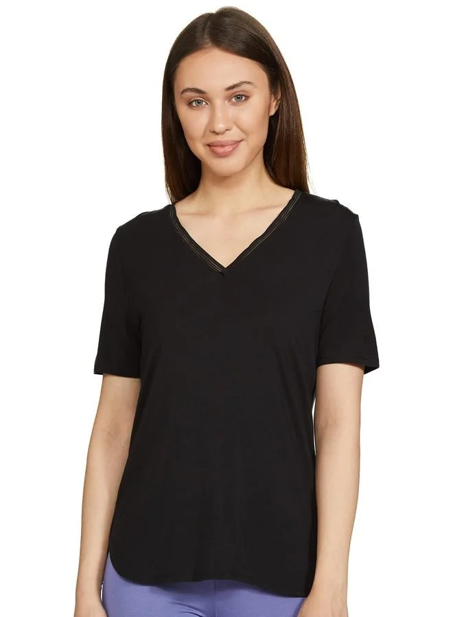 Triumph Triumph Women's Climate Control SS19 TOP 02 SSL Pajama (H000129_Black_L)