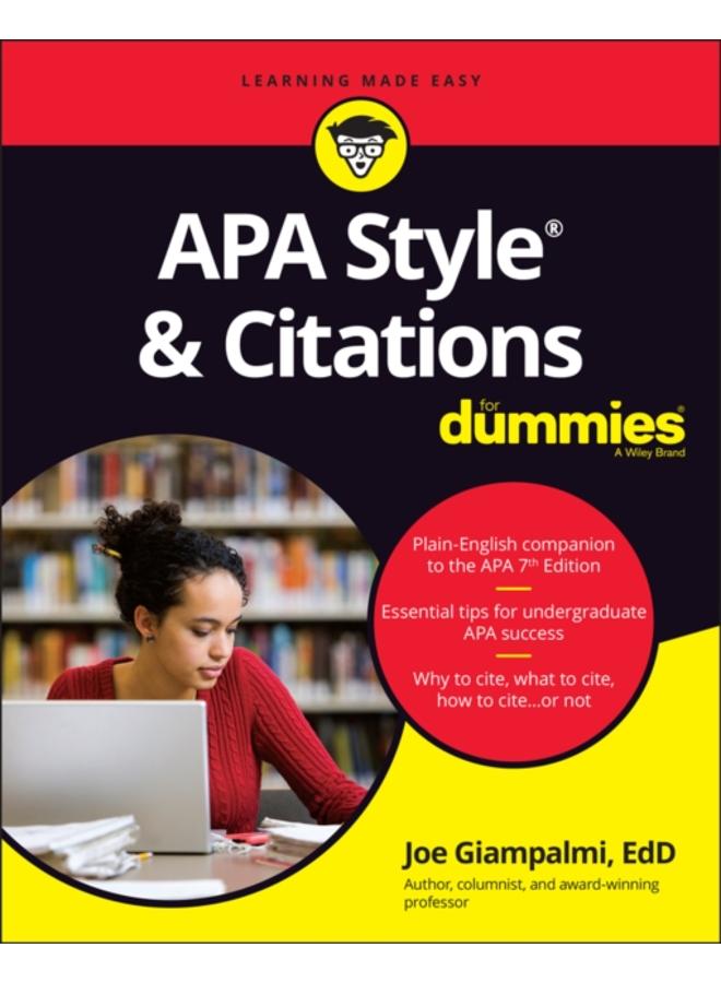 APA Style & Citations For Dummies 
