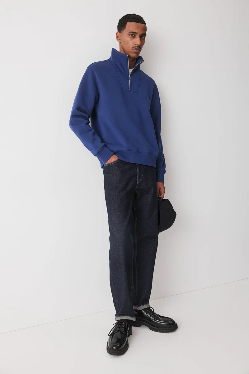 H&M Regular Fit Zip-top sweatshirt