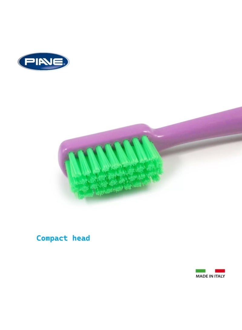 Piave Plaque Control Hard Toothbrush Advanced Plaque & Tartar Removal - Image 3