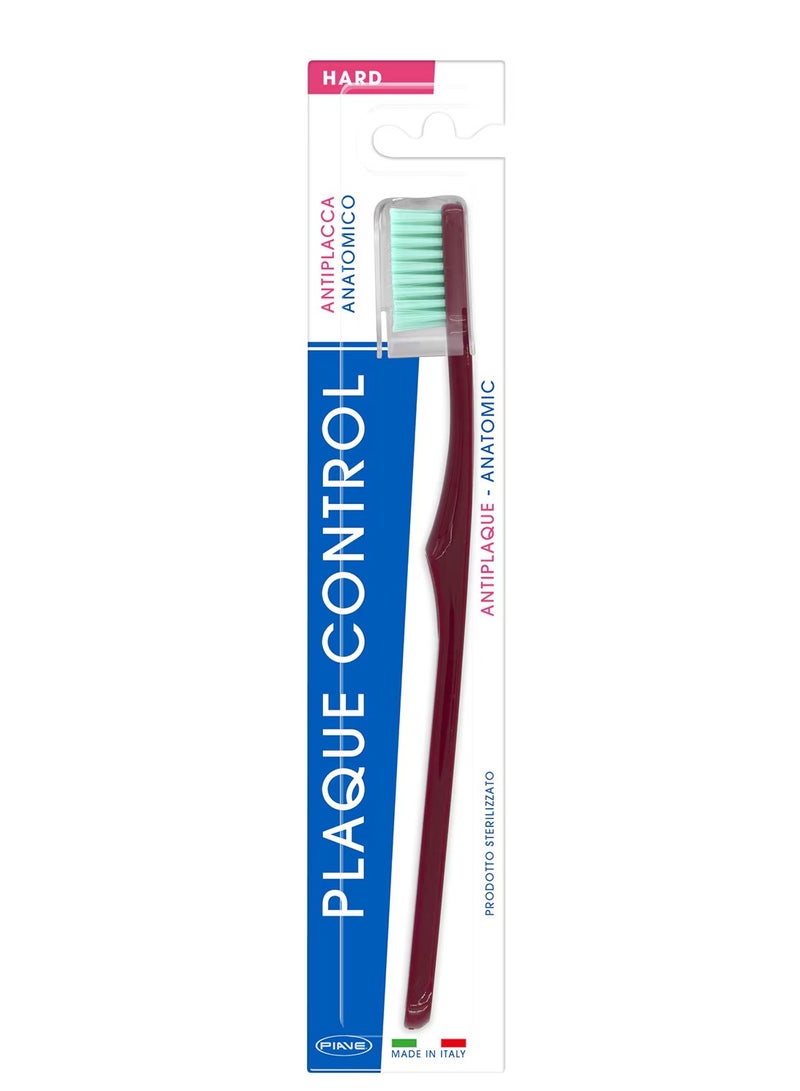 Piave Plaque Control Hard Toothbrush Advanced Plaque & Tartar Removal - Image 1