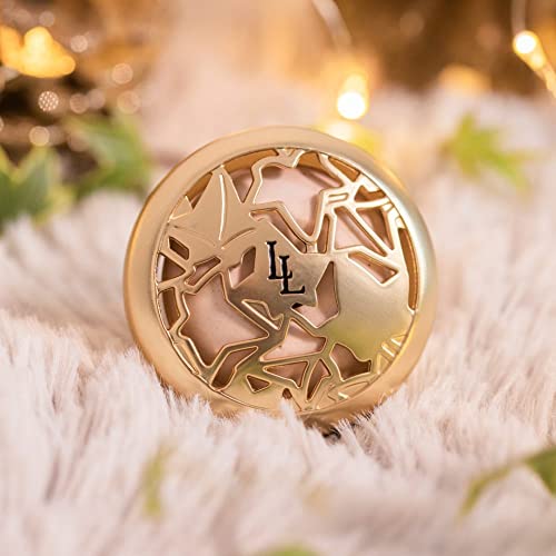 Maison Berger مايزون بيرجر - مجموعة موزع معطر هواء السيارة القابلة لإعادة التعبئة - 3.1 × 2 × 0.8 بوصة - صنع في فرنسا (لوليتا لمبكا ساتين جولد) - Image 2