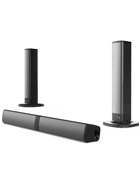 Soundbar Pc Gamer Subwoofer P2 Max Tv Notebook Mobile Tablet Portable Home Cinema Splitter Soundbar Bluetooth Speaker