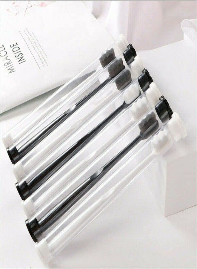 Newvent 4 Pc Extra Soft Bristles Manual Toothbrush|Ultra Soft Micro-Nano Bristled For Sensitive Gums & Teeth Toothbrush For Kids & Adults (Mullti Colour),Multicolour - Image 1