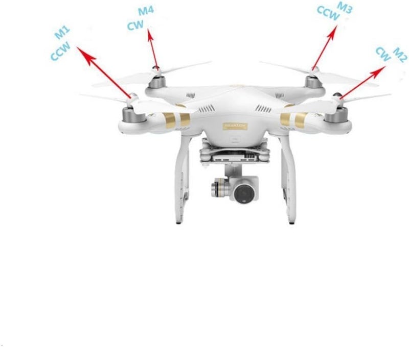 Xmipbs 2312A CW Clockwise Motor for DJI Phantom 3 ProfessionalAdvanced  DJI Phantom 3 Standard  CW - Image 5