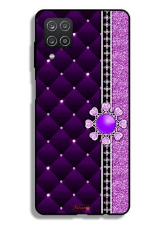 Tolwak Samsung Galaxy M12 Protective Case Cover Glitter Hearts  - Image 1