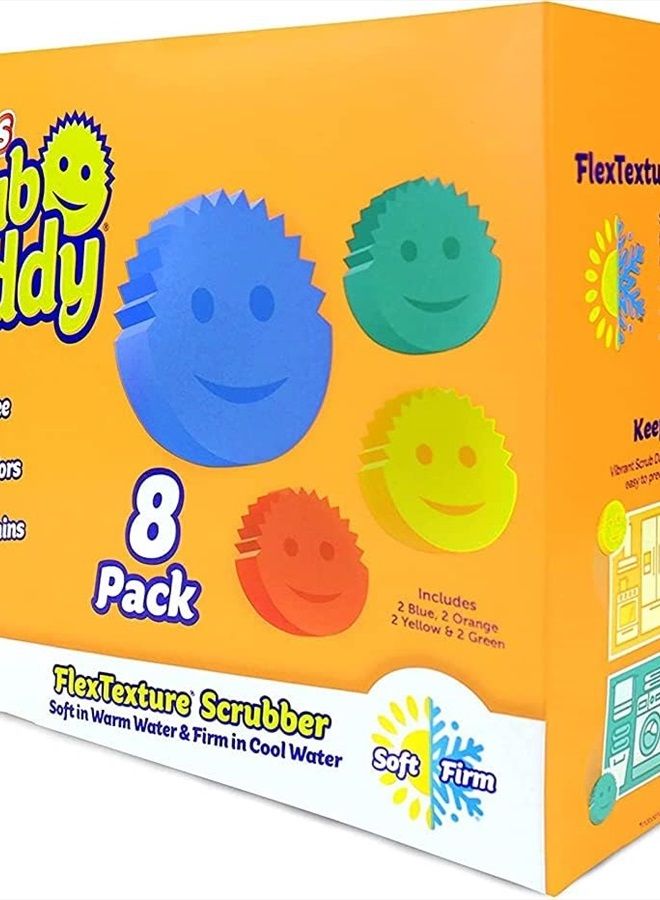 Scrub Daddy Colors 8 Pack - Image 1