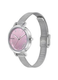 Sonata Women's Analog Round Shape Stainless Steel Wrist Watch - 8141SM12 - 39.4 Mm  - Image 2