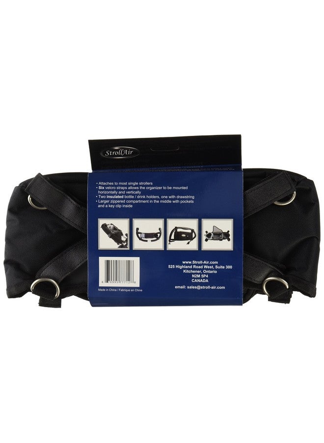 StrollAir Stroll-Air Stroller Organizer, Console Black - Image 3