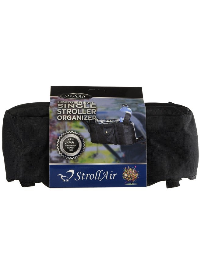 StrollAir Stroll-Air Stroller Organizer, Console Black - Image 2