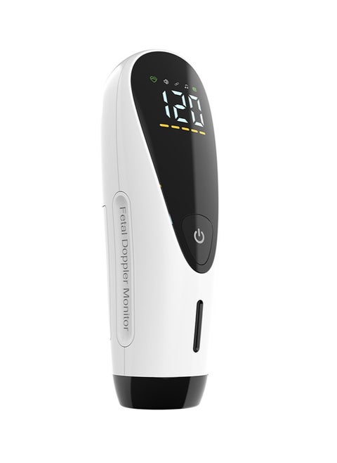 Fetal Doppler Heart Rate Detector, Portable Home Doppler Meter With LCD Display, For Monitoring Baby's Heartbeat At Home