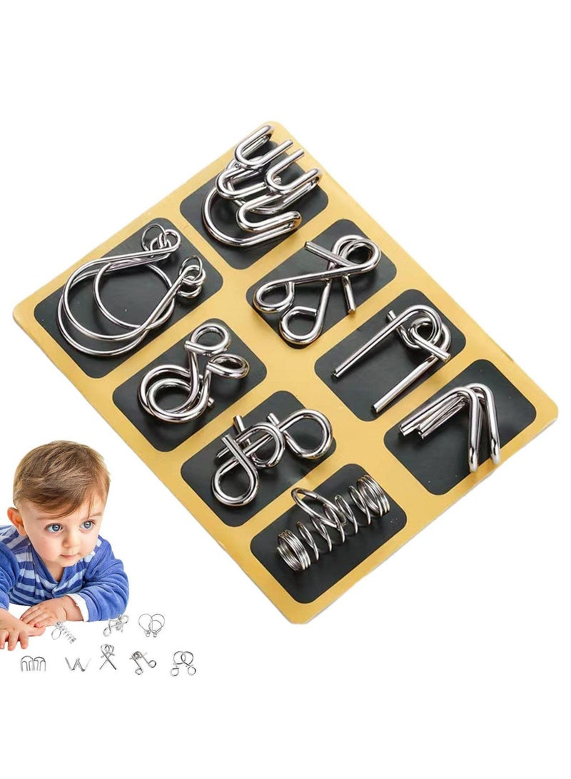 GROWSTEADY مجموعة من 8 ألغاز خدعة سحرية - Image 2