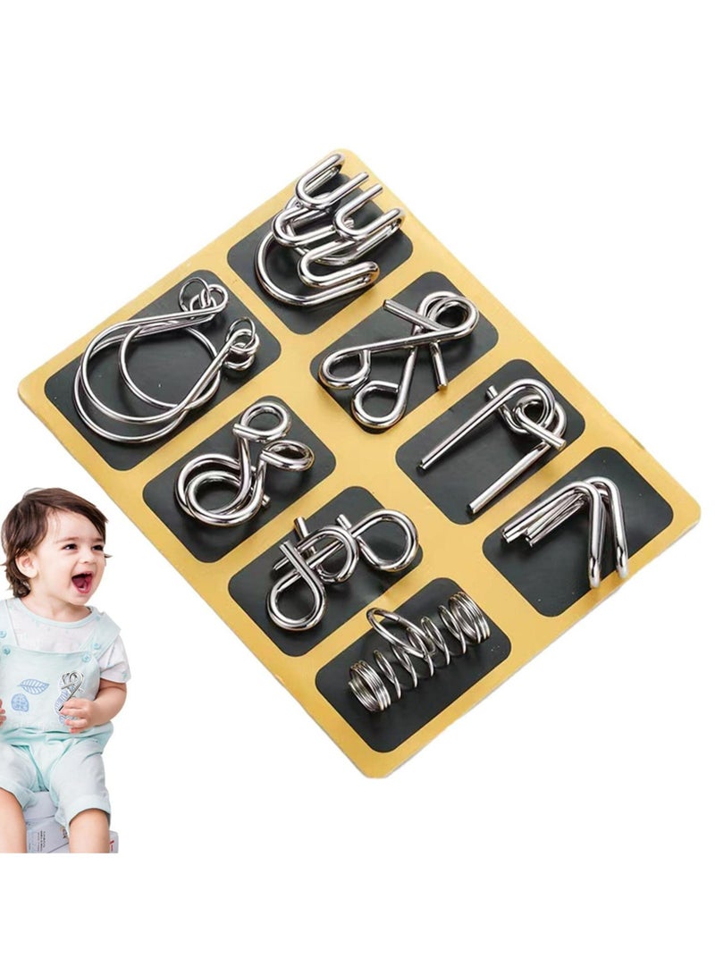 GROWSTEADY مجموعة من 8 ألغاز خدعة سحرية - Image 3