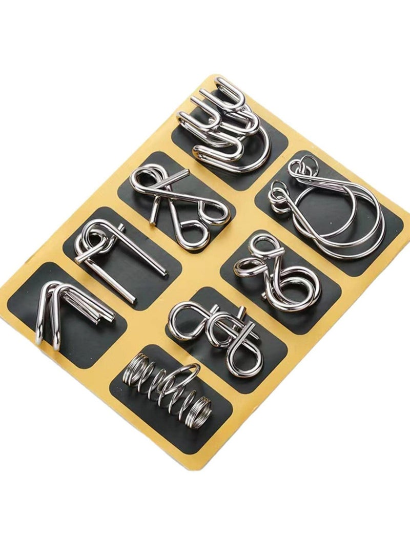 GROWSTEADY مجموعة من 8 ألغاز خدعة سحرية - Image 5