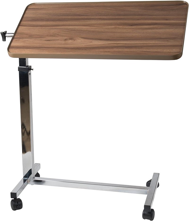 DMI Briggs Healthcare HD Over Bed Table Tilt Top Table - Image 1