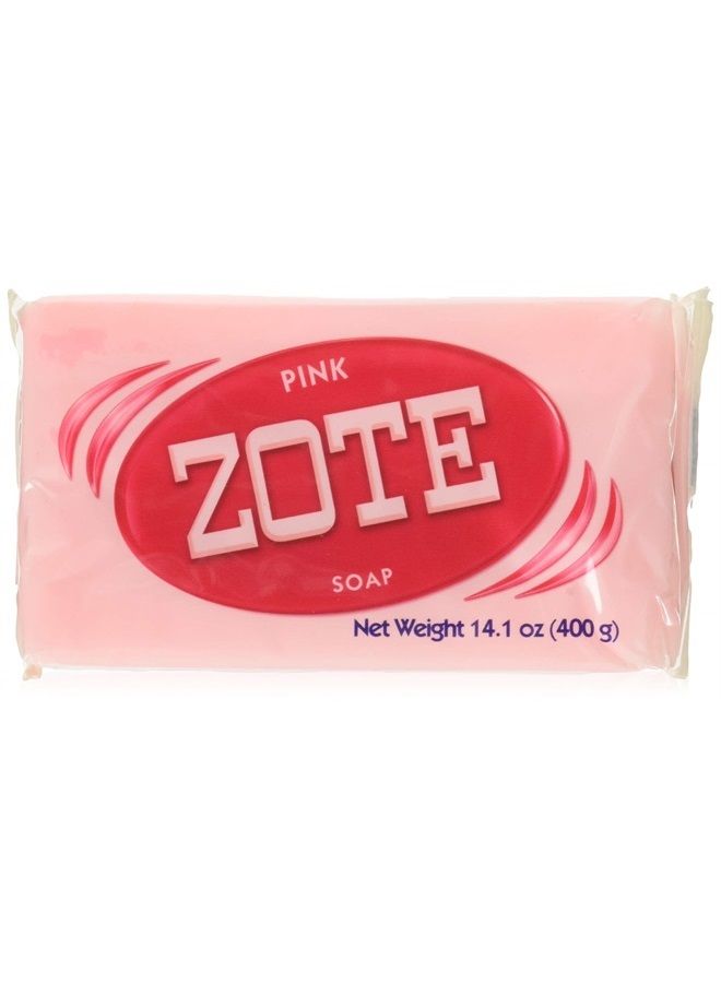 Zote Pink Soap Pack of 3 Total 14.1 oz - Image 1