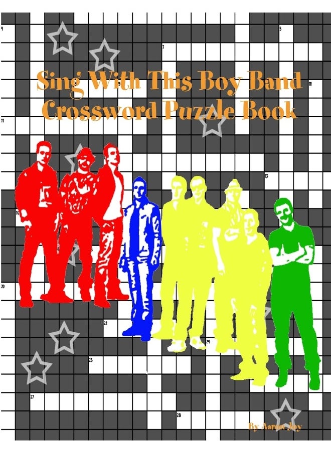 Sing With This Boy Band Crossword Puzzle Book  - Image 1