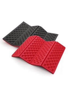 AceCamp AceCamp 3940 Portable Lightweight Mini Waterproof Folding Mat, Foam Sitting Pad for Outdoor Activities, Foldable Kneeling and Seat Cushion for Comfort, Red  - Image 1