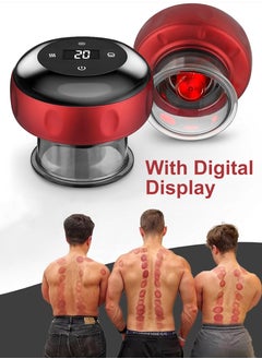 Generic The Original 4 in 1 Smart Dynamic Cupping Therapy Massager, Red Light Therapy for Targeted Pain Relief, Knots, Aches, Muscle Soreness, Circulation & Tighter Skin, Portable Cupping Kit Hijama Treatment Cellulite Massager with12 Level Temperature and Suction  - Image 1