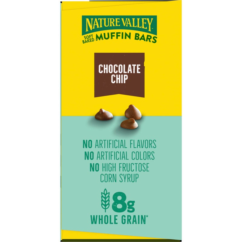 Nature Valley Soft Baked Muffin Bars, Chocolate Chip, Snack Bars, 10 Bars, 12.4 oz - Image 5