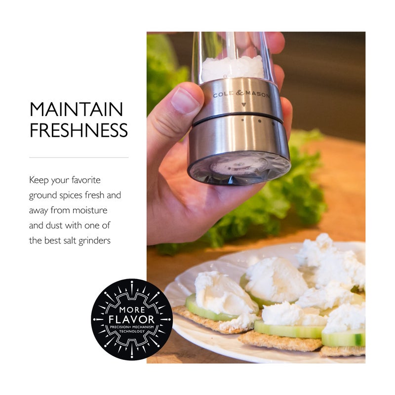 Cole & Mason Blyth Spice Rack Carousel, 16 Jar, Bamboo - Image 3