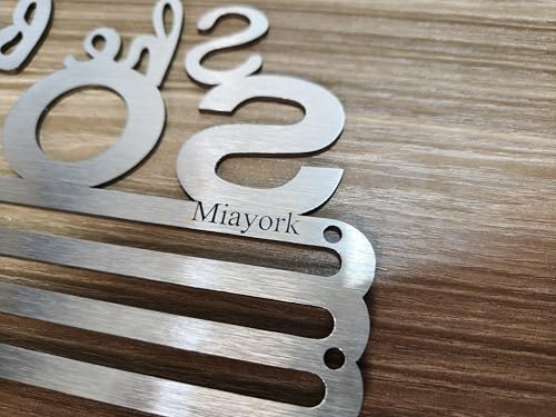 Miayork Medal Holder Display She Believed she Could SO SHE DID Medal Hanger Display -Wall Mount Easy to Install Running Race Medal Hanger Display in Stainless Steel Material - Image 3