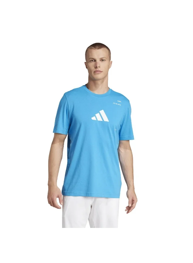 Adidas adidas padel category men graphic t-shirt