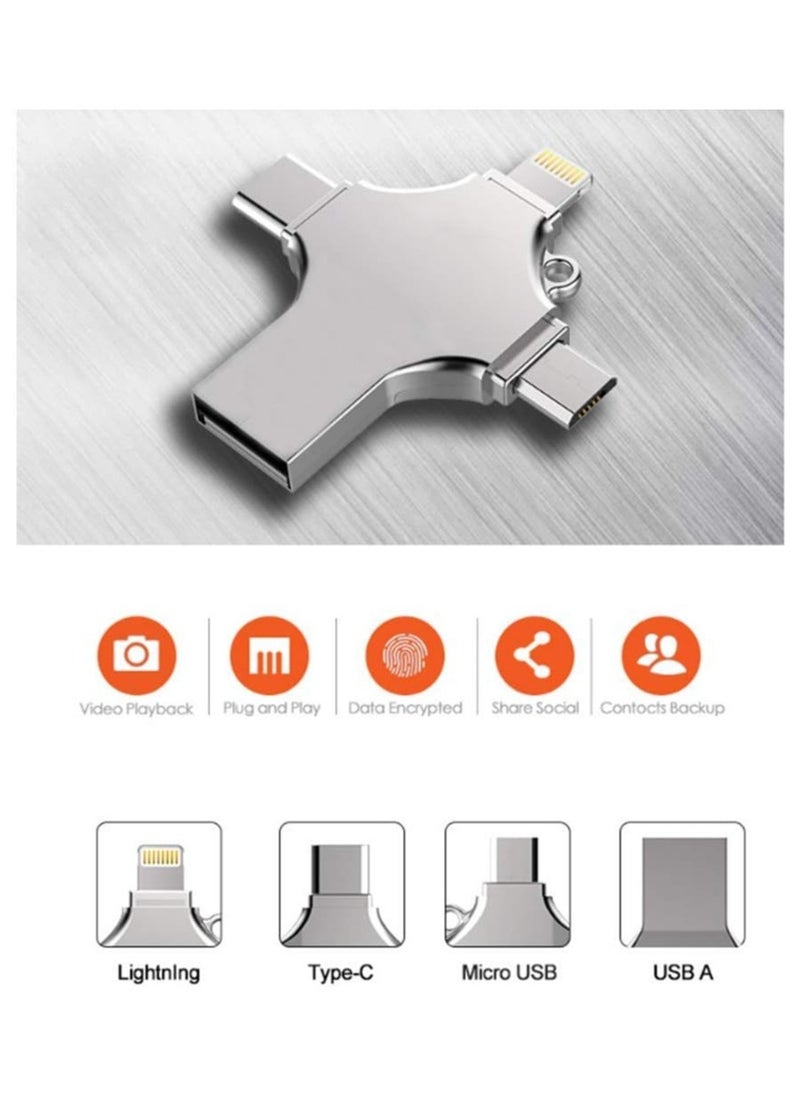 ELTRAZONE - U disk, multi-purpose USB flash disk for mobile phones and computers, mobile phone U disk 16G,USB flash drive (2 pcs),8gb - Image 1