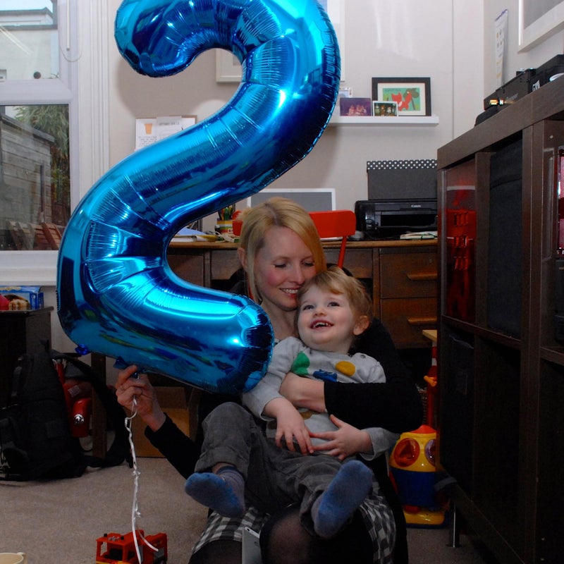 Mluchee 40 Inch Navy Blue Numbers Balloons Digital 9 Balloons Decorations for 9th 19 90 Birthday Party, Engagement, Wedding - Image 2