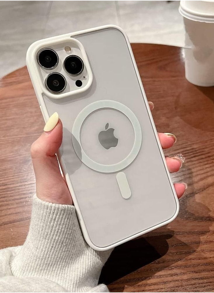 iPhone 13 Pro Max with MagSafe and Anti-Yellowing Coating Slim Fit Lightweight Cover Supports Mag Safe Accessories  - Image 1