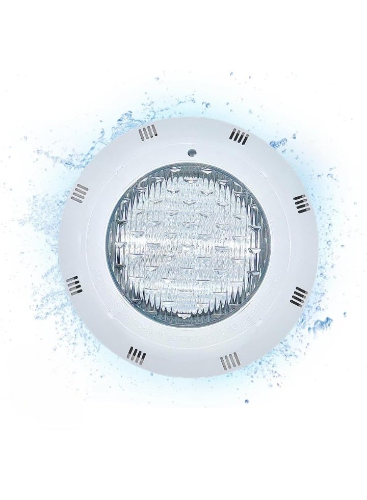 يو إس آر مصباح LED لحمام السباحة تحت الماء، مصابيح غاطسة قابلة للتعتيم RGB بقدرة 12 فولت 35 وات، مقاومة للماء IP68 ومتغيرة الألوان - Image 1