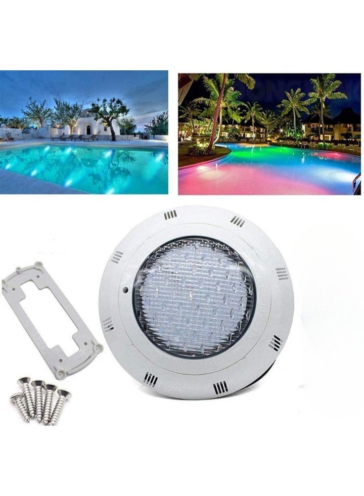 يو إس آر مصباح LED لحمام السباحة تحت الماء، مصابيح غاطسة قابلة للتعتيم RGB بقدرة 12 فولت 35 وات، مقاومة للماء IP68 ومتغيرة الألوان - Image 2