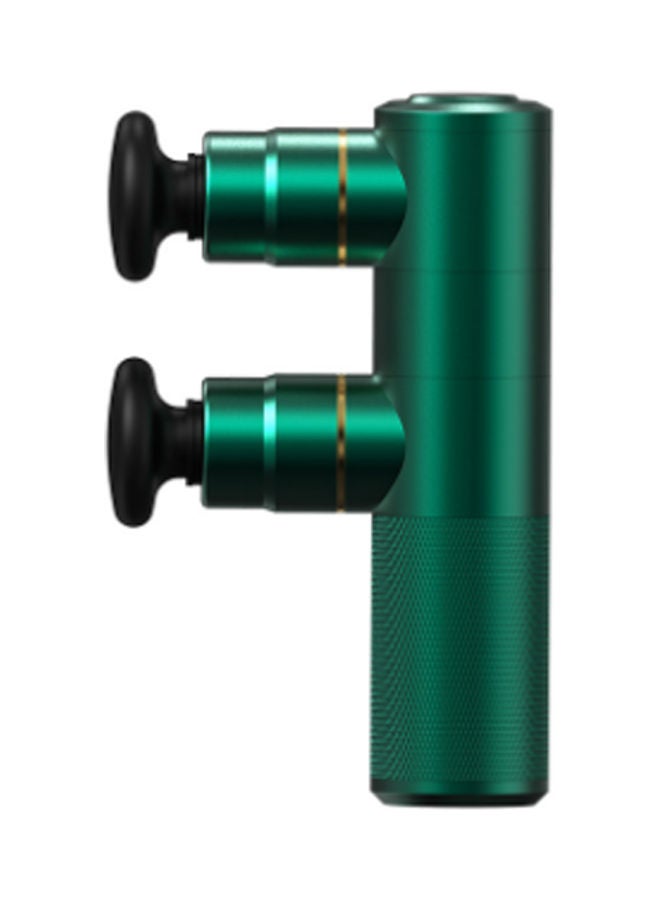 إسكدنيا جهاز تدليك مزدوج لاسلكي محمول باليد لكامل الجسم للأنسجة العميقة، لون أخضر مائل إلى الأسود - Image 3