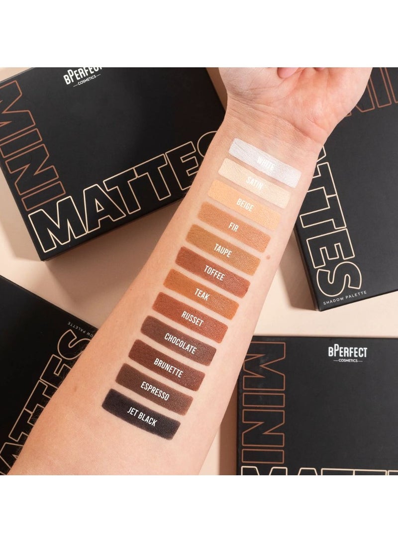 Bperfect Ultimattes and Mini Shadow Palette - Warm Mattes 115g - Image 2