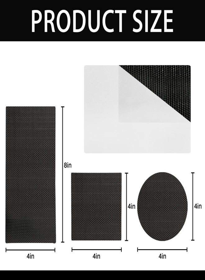 Bezant Self-Adhesive Trampoline Patch Repair Kit, 3 Shape Patches, Trampoline Accessories for Repairing Tears or Holes in Trampoline Mats (Round+Square+Rectangular, 2) - Image 2