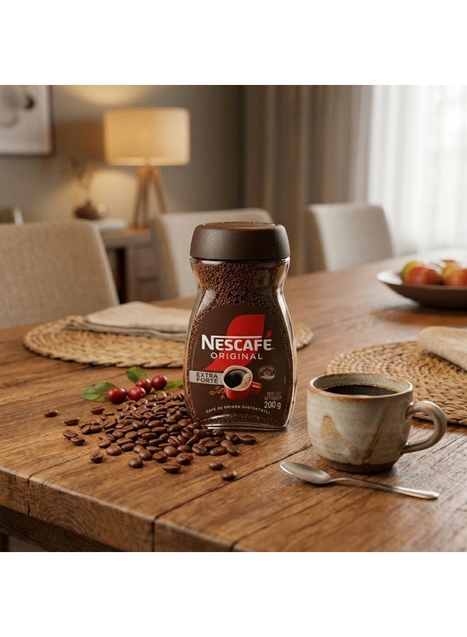 Nescafe Original Extra Forte 200grams Single - Image 3