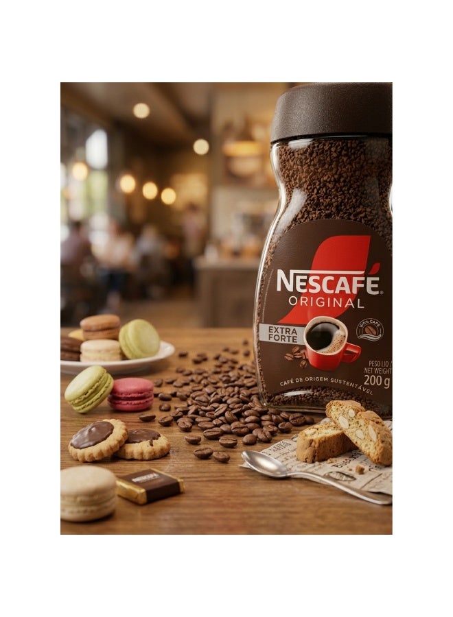 Nescafe Original Extra Forte 200grams Single - Image 4