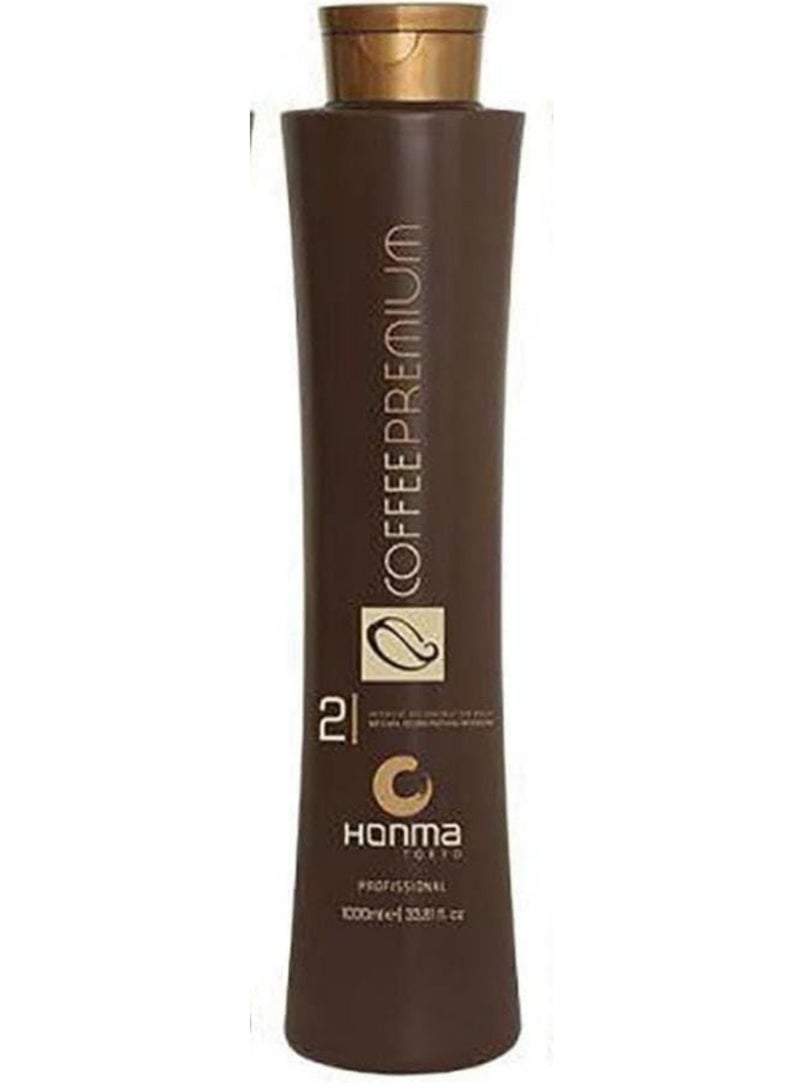 Honma Tokyo Coffee Premium Professional Hair Treatment, Brown 1000ml - Image 1