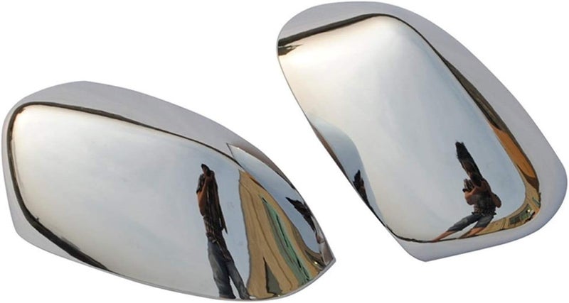 Vuzmode Chrome Side Mirror Covers for Jeep Cherokee - Image 1