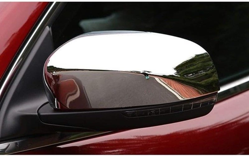 Vuzmode Chrome Side Mirror Covers for Jeep Cherokee - Image 4