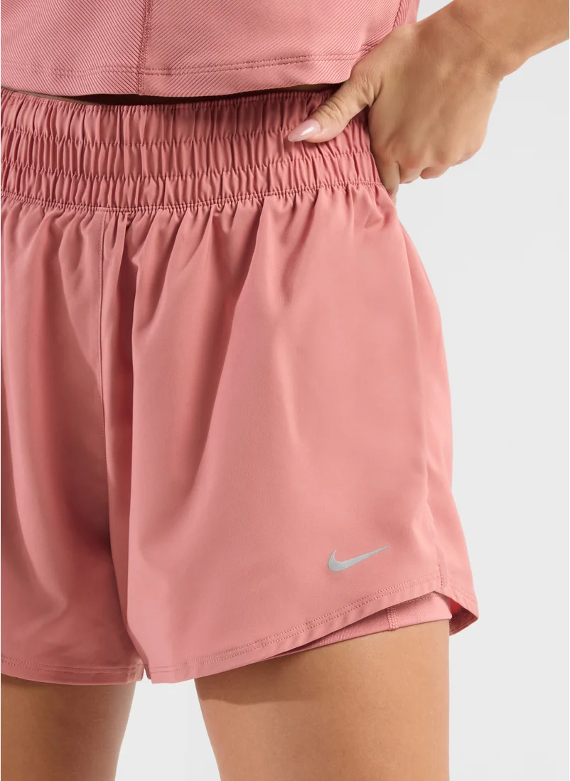 Nike 3In 2In1 Dri-Fit High Rise Shorts