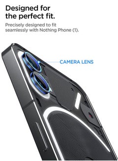 Spigen Glastr Ez Fit Optik Pro for Nothing Phone (1) Camera Lens Screen Protector - Black  - Image 4