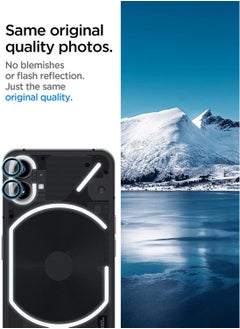 Spigen Glastr Ez Fit Optik Pro for Nothing Phone (1) Camera Lens Screen Protector - Black  - Image 3