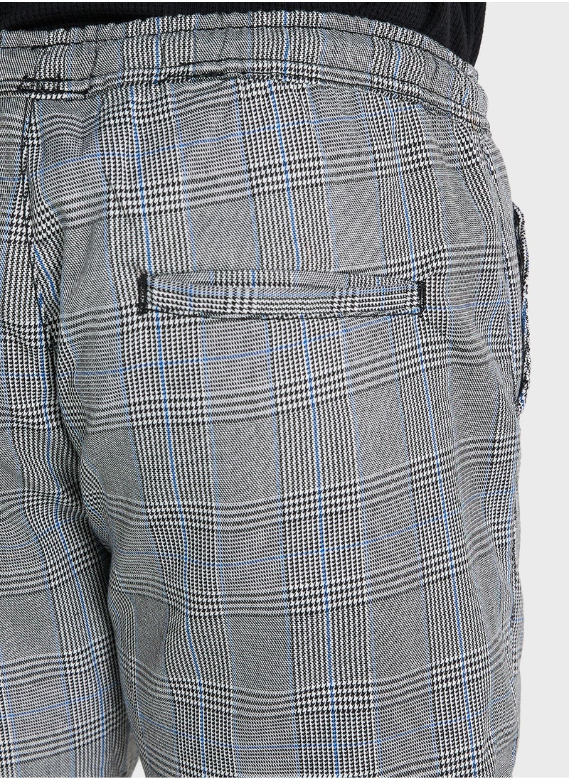 BRAVE SOUL Elasticated Waist Drawcord Button Shorts  - Image 5