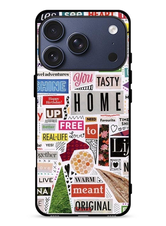 Tolwak Apple iPhone 17 Pro Protective Case Cover Meant Original Stickers - Image 1