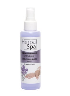 HERPAL SPA Lavender nail polish remover 150 ml 
