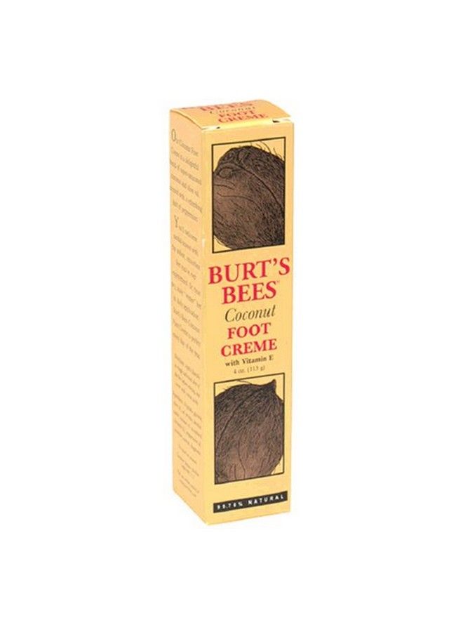 Burt's Bees Coconut Foot Creme With Vitamin E 4.34Ounce Tubes (Pack Of 2) - Image 1